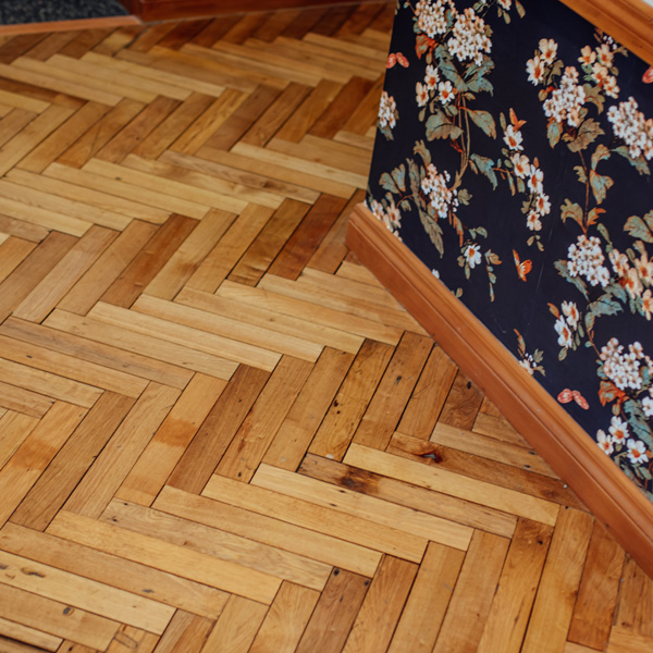 Wooden floor pattern