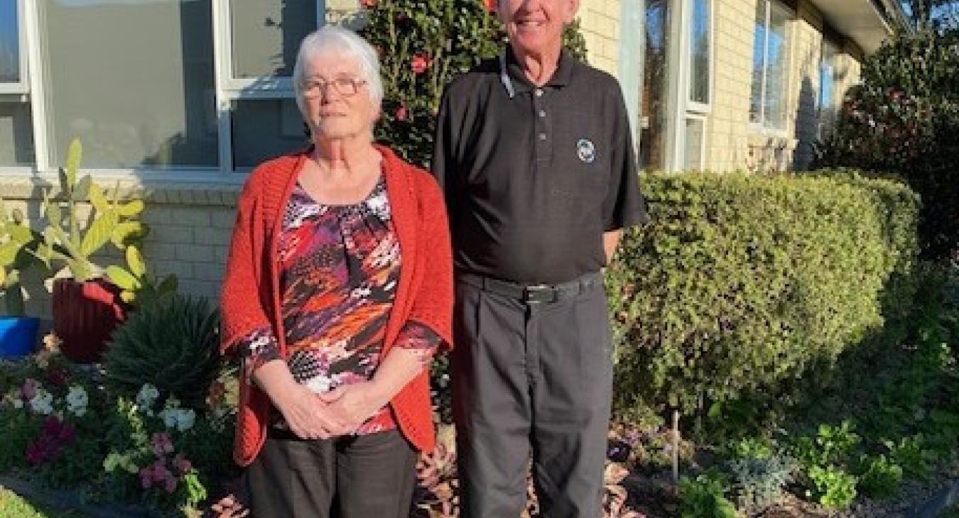 Cathy and Peter